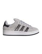 adidas Originals Велурени спортни обувки Campus - Сив/Избеляло черно