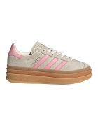 adidas Originals Велурени спортни обувки Gazelle Bold с равна платформа - Бежов/Розово
