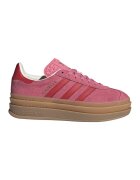 adidas Originals Велурени спортни обувки Gazelle Bold с равна платформа - Корал/Бледочервен