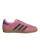 adidas Originals Велурени спортни обувки Gazelle - Черен/Въглен сиво/Розово