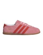 adidas Originals Велурени спортни обувки Gazelle с лого - Оранжев/Розово