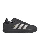 adidas Originals Велурени спортни обувки Samba с текстил - Светло сив/Антрацитно сиво