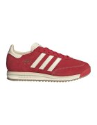 adidas Originals Велурени спортни обувки SL 72 - Червен/Мръснобял
