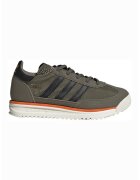 adidas Originals Велурени спортни обувки SL '72 RS - Черен/Тъмно каки
