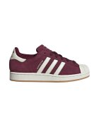 adidas Originals Велурени спортни обувки Superstar II - Бял/Тъмновиолетов