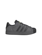 adidas Originals Велурени спортни обувки Superstar St - Черен/Антрацитно сиво