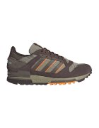 adidas Originals Велурени спортни обувки ZX 600 с текстил - Кафяв/Оранжев