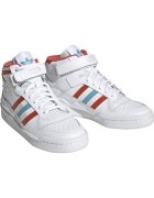 adidas Pantofi sport Originals Forum Mid pentru femei - Червен/Бял/Син