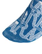 adidas Performance adidas Sportswear Унисекс дълги чорапи Farm с лого - 3 чифта Аленочервен/Светлосин