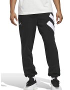 adidas Performance Баскетболен панталон с лого - Бял/Черен
