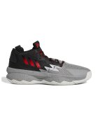 adidas Performance Баскетболни обувки Dame 8 с мрежа - Черен/Сив