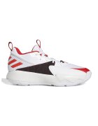 adidas Performance Баскетболни обувки Dame Certified с мрежа - Бял/Черен/Керемидено червено