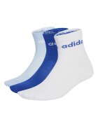 adidas Performance Чорапи с лого - 3 чифта Тъмносин/Бял/Ледено синьо