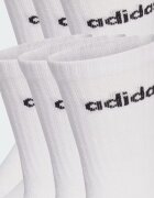 adidas Performance Чорапи с памук с лого - 6 чифта Черен/Бял