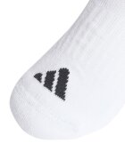 adidas Performance Дълги чорапи с омекотена стелка - 3 чифта Бял/Черен