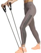 adidas Performance Фитнес клин Optime с лого - Черен/Tъмносив