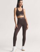 adidas Performance Фитнес сутиен Hyperglam с лека поддръжка Тъмнокафяв
