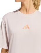 adidas Performance Фитнес тениска с паднали ръкави Крем
