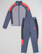 adidas Performance Футболен екип TIRO с цип Червен/Tъмносив