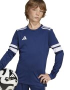 adidas Performance Футболна блуза с контрасти Тъмносин/Бял