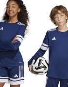 adidas Performance Футболна блуза с контрасти Тъмносин/Бял
