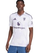 adidas Performance Футболна слим тениска Manchester United - Бял/Аметист