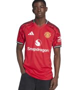 adidas Performance Футболна тениска с лого - Червен