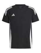 adidas Performance Футболна тениска с овално деколте Бял/Черен