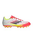 adidas Performance Футболни обувки F50 League 2G/3G AG - Бял/Жълт/Аленочервен
