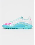 adidas Performance Футболни обувки F50 Messi League Turf - Светло сив/Тюркоаз