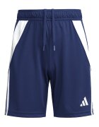adidas Performance Футболни шорти Trio с висока талия и лого Тъмносин