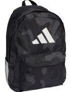 adidas Performance Камуфлажна раница с лого Черен/Сив