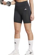 adidas Performance Къс фитнес клин с лого Черен