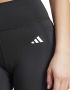 adidas Performance Къс фитнес клин с лого Черен