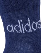 adidas Performance Къси чорапи с лого - 5 чифта Бял/Сив/Син