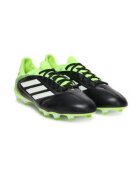 adidas Performance Маратонки от естествена кожа - за футбол - Черен/Неоново зелено
