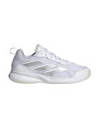 adidas Performance Мрежести обувки за тенис AvaFlash - Бял/Сребрист