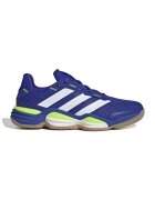 adidas Performance Мрежести спортни обувки Stabil 16 Indoor със синтетика - Бял/Кралско Синьо/Лайм зелено