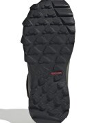 adidas Performance Непромокаеми боти Terrex Snow с велкро Бял/Маслинено зелено