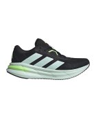 adidas Performance Обувки Galaxy 7 за бягане с лого - Черен/Бледозелен