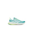 adidas Performance Обувки от текстилен материал с връзки и контрастни ивици за бягане