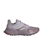 adidas Performance Обувки Soulstride за трейл бягане с лого - Светло сив/Бледовиолетов