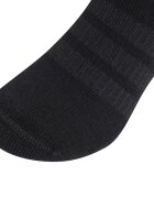 adidas Performance Омекотени къси чорапи 3 чифта Черен/Мръснобял
