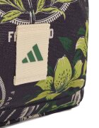 adidas Performance Раница с фигурален принт Черен/Лайм зелено