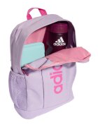 adidas Performance Раница с мрежести джобове Лилав/Розово