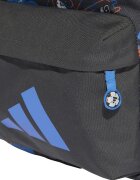 adidas Performance Раница с преден джоб и принт Оранжев/Сив/Светлосин