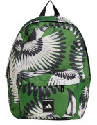 adidas Performance Раница с шарка и преден джоб Бял/Зелен/Черен