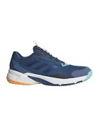 adidas Performance Спортни обувки Crazyflight 6 Indoor - Бял/Оранжев/Тъмносин