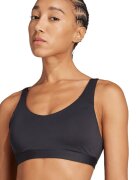 adidas Performance Спортно бюстие All Me Essentials Черен