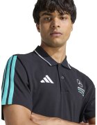 adidas Performance Тениска Petronas Formula 1 Motorsport с яка - Тюркоаз/Избеляло черно